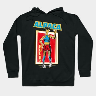 Alpaca rulez. Yes, it's true! Hoodie